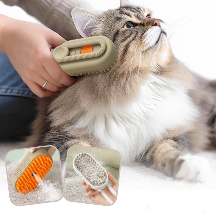 Brosse pour chat - À vapeur