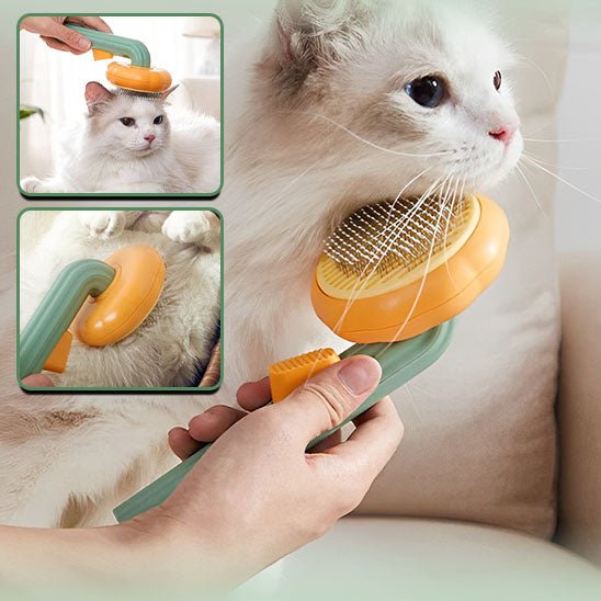 Brosse pour chat - Citrouille - Toutchat - Pourchat