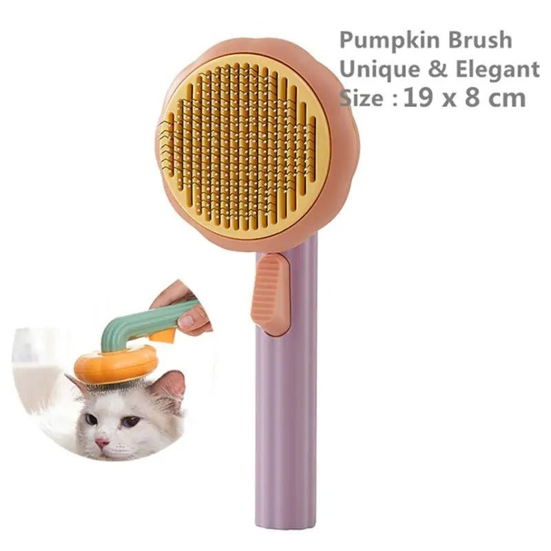 Brosse pour chat - Citrouille - Toutchat - Pourchat