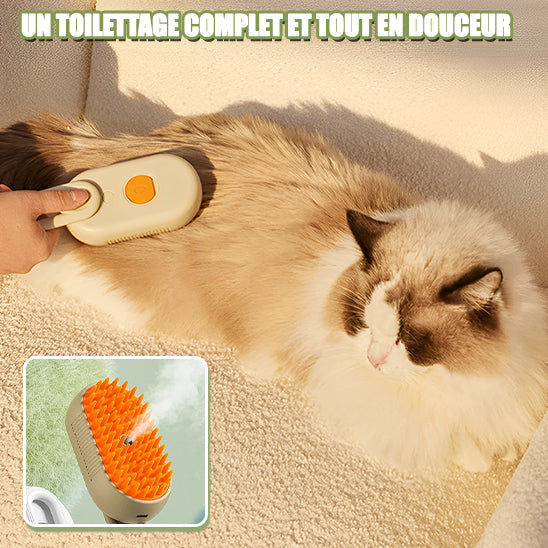 Brosse pour chat - À vapeur