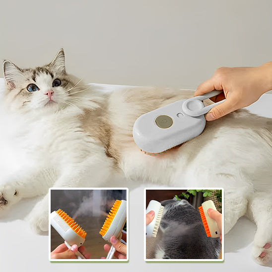 Brosse pour chat - À vapeur