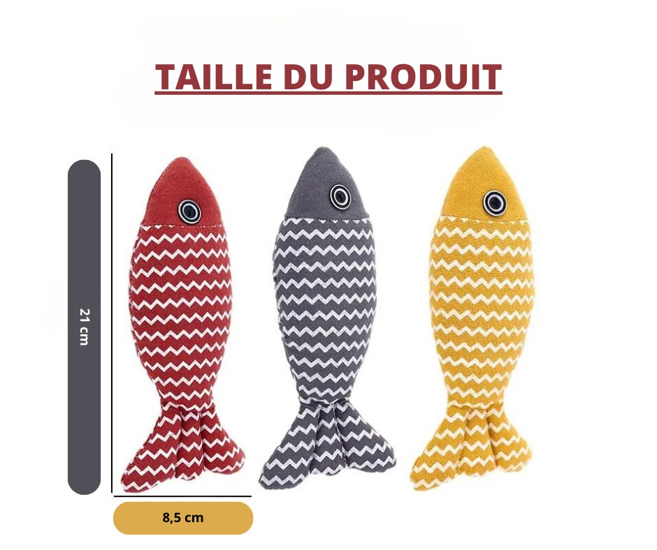 Jouet pour chat - Poissons - Toutchat - Pourchat